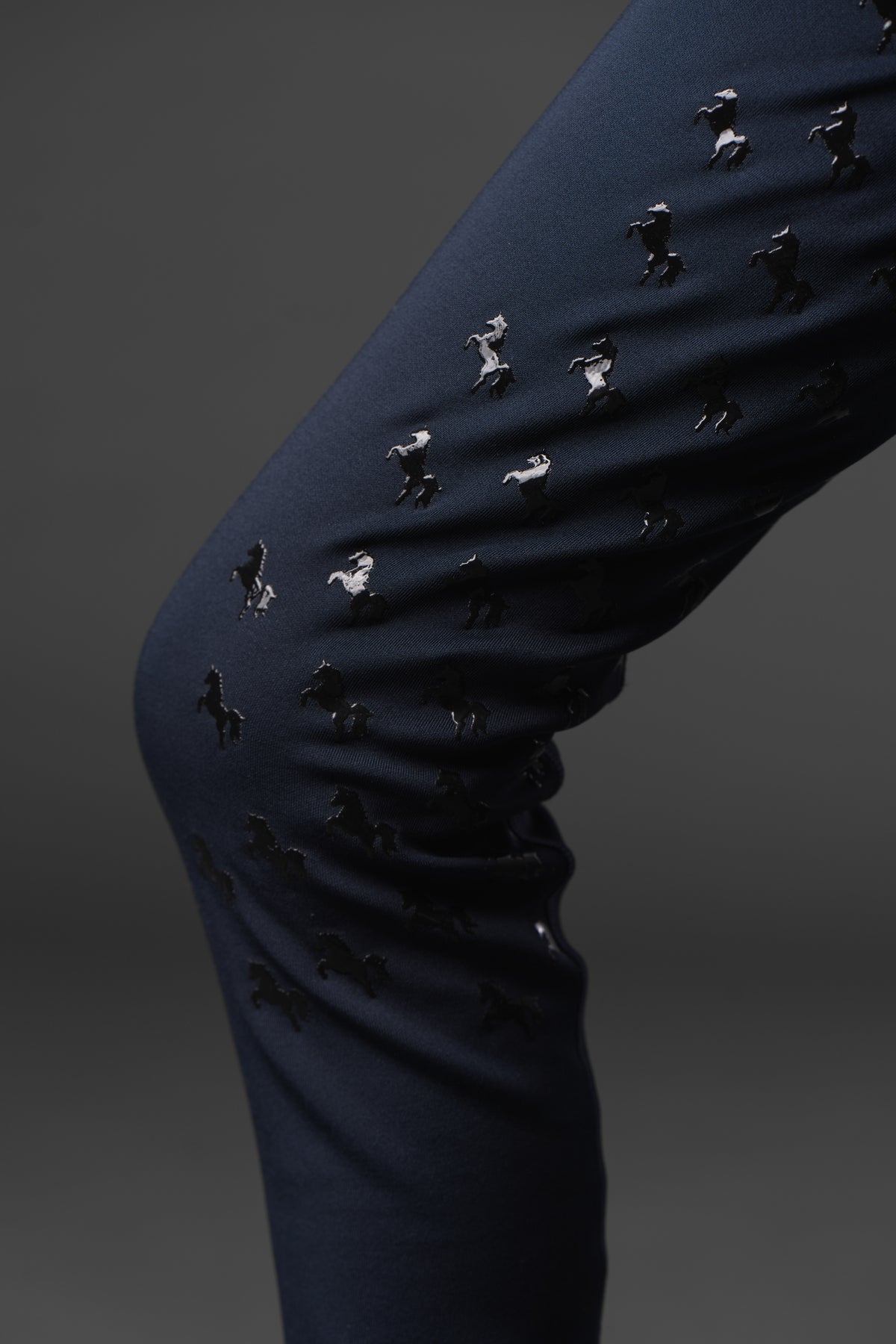 EQUIPAGE KIDS VERONA Vinterridetights. Navy