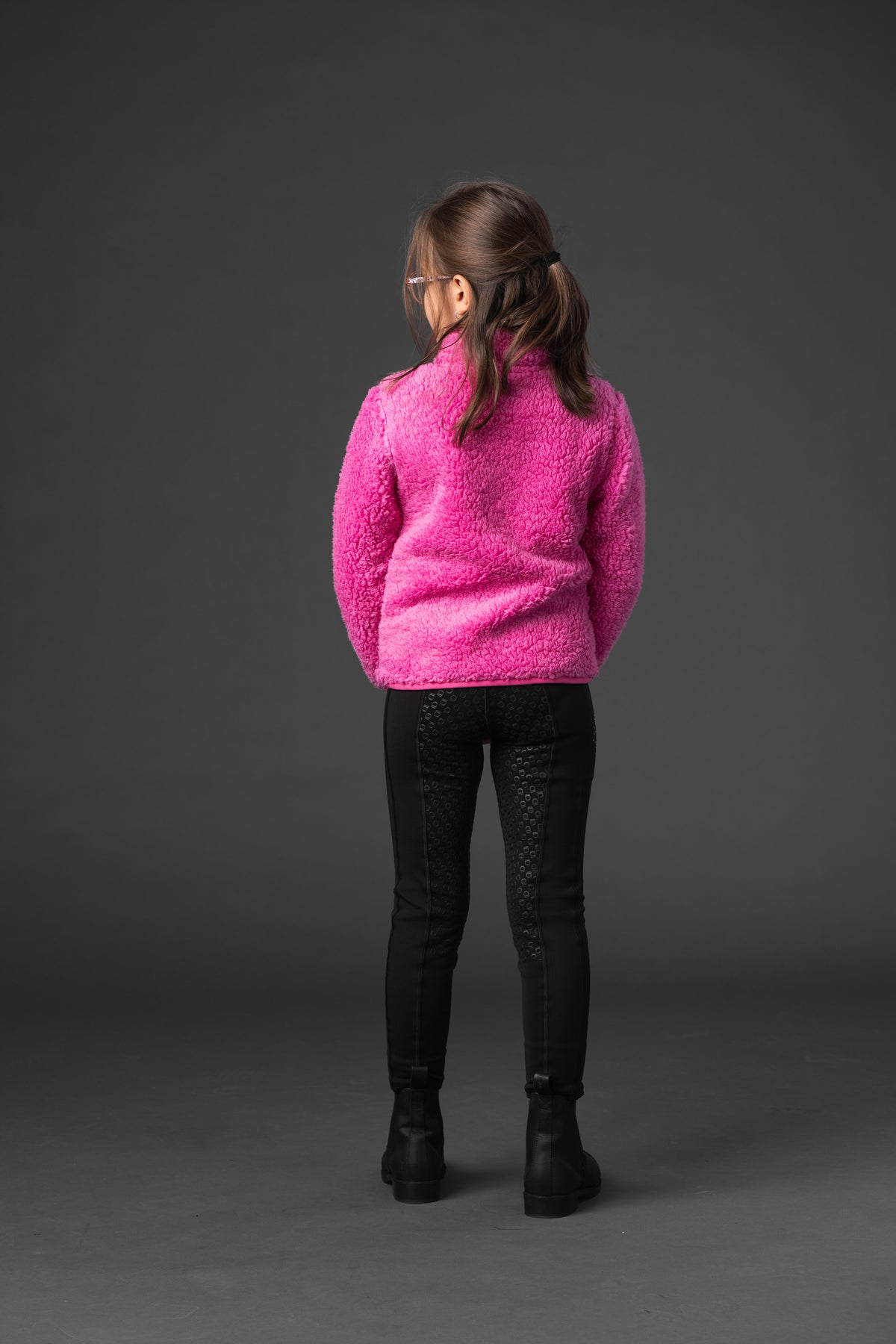 EQUIPAGE KIDS SOPHIA Vinterridetights med full grip. Sort