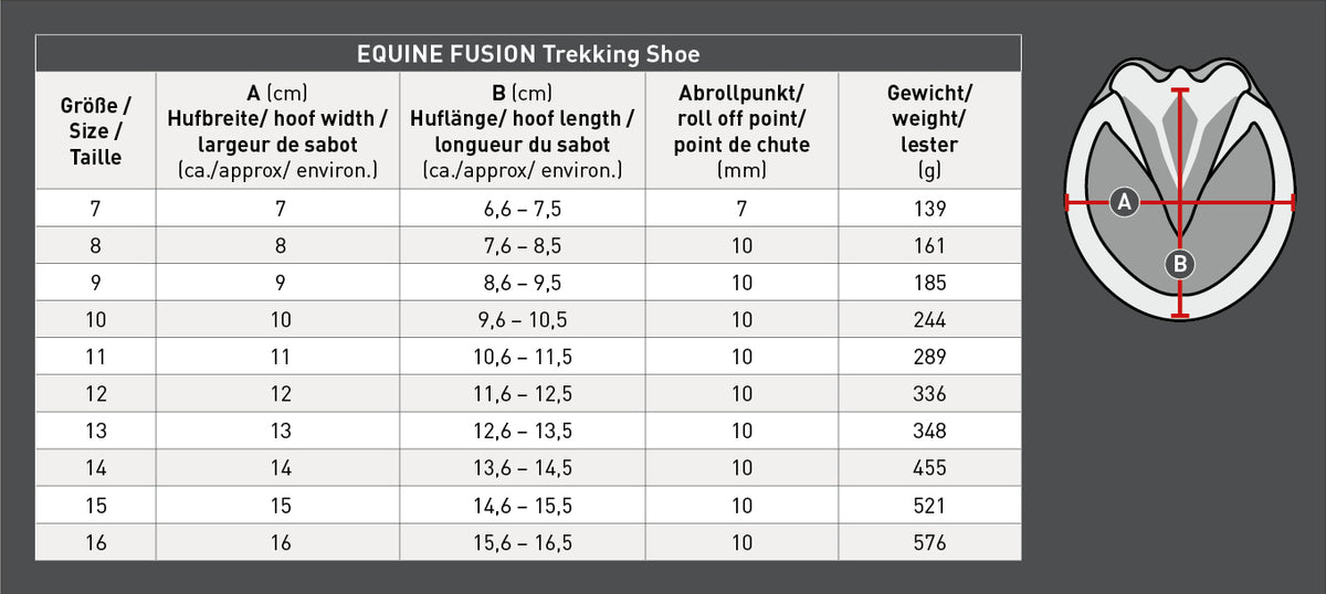 EQUINE FUSION TREKKING SHOE. Boots til heste