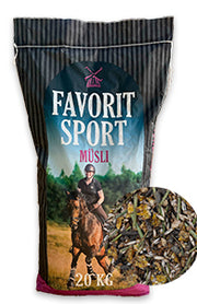 MØLLERENS FAVORIT SPORT. Müsli fuldfoder. 20kg