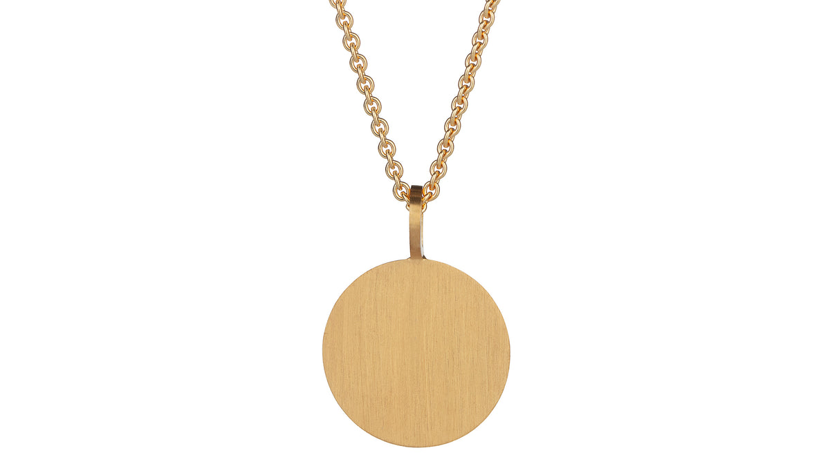 HELGSTRAND JEWELLERY Cassidy Glat Vedhæng, Blank 15 mm