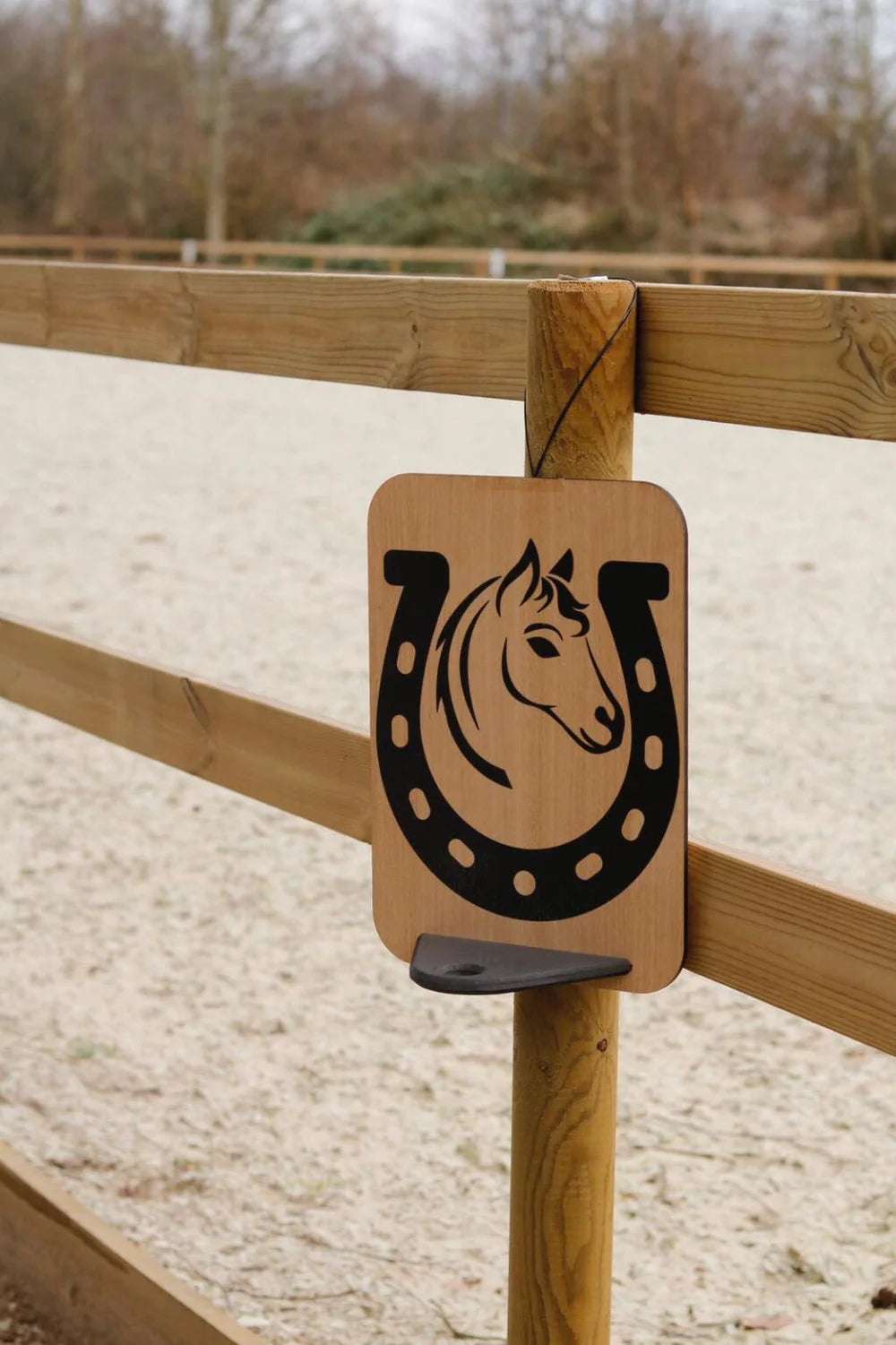 MY HOBBY HORSE Holder til kæphest, i egetræ