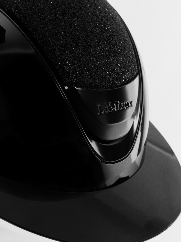 Top til Lemieux ridehjelm Brilliance Black
