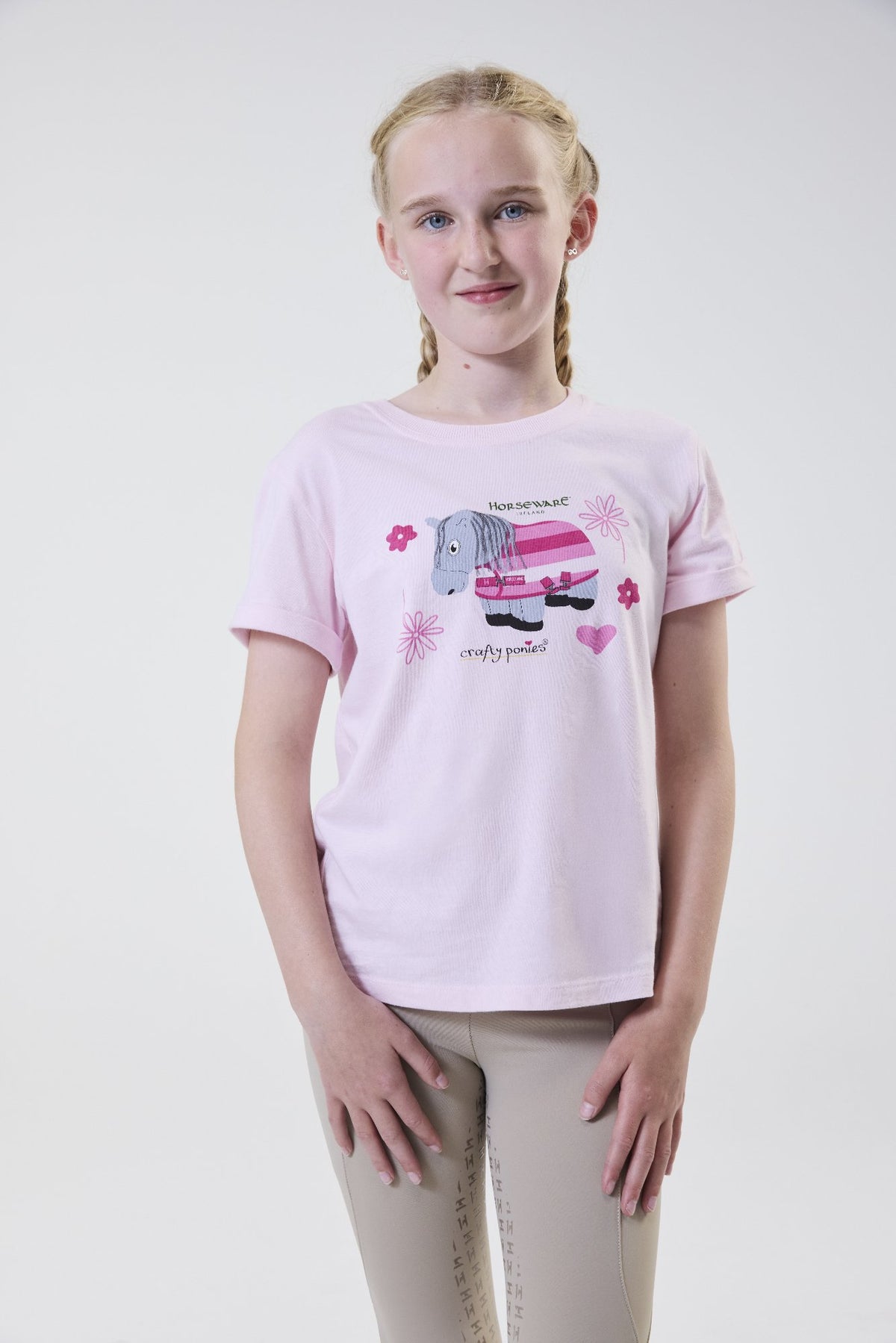 HORSEWARE KIDS CRAFTY PONY T-shirt.