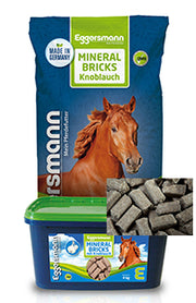 EGGERSMAN Mineral Bricks med hvidløg. 4kg