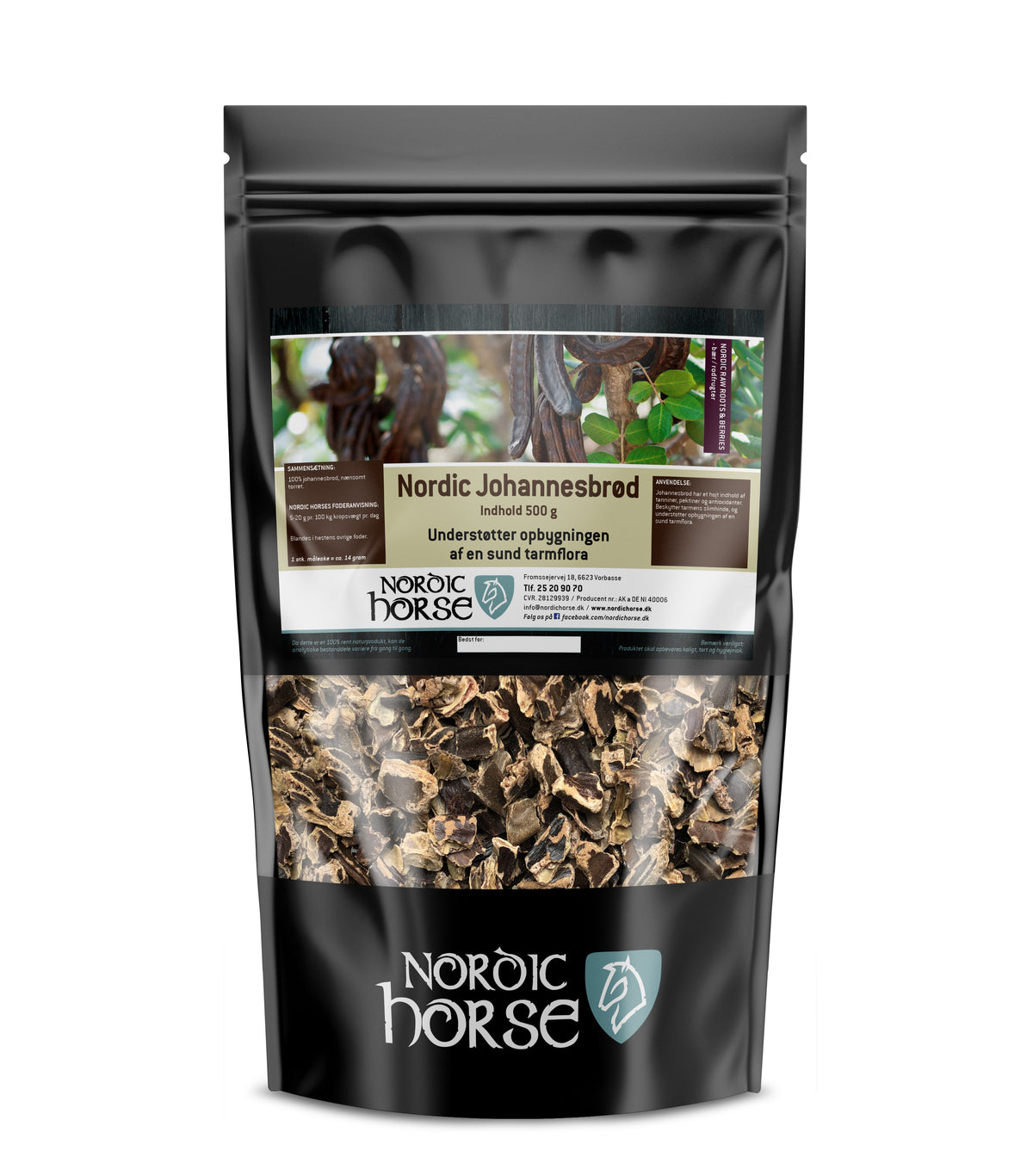 NORDIC HORSE Johannesbrød. 500g