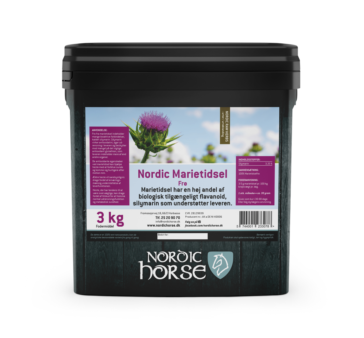 NORDIC HORSE Marietidsel. 1 kg