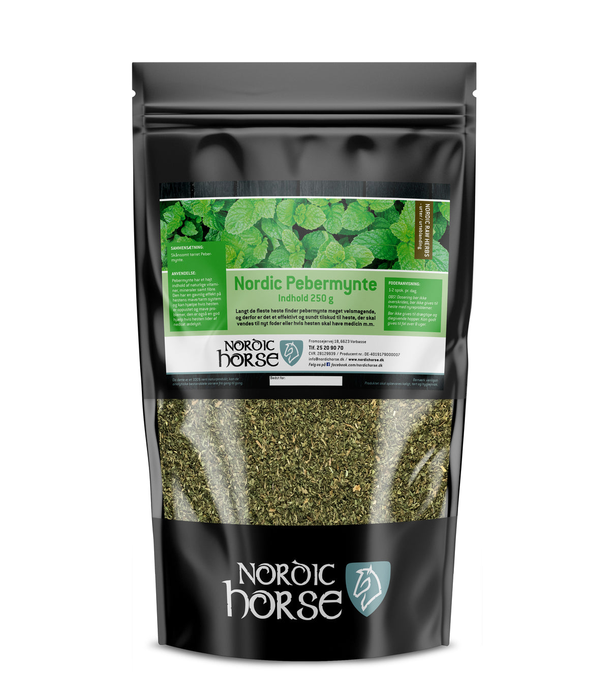 NORDIC HORSE Pebermynte. 250g