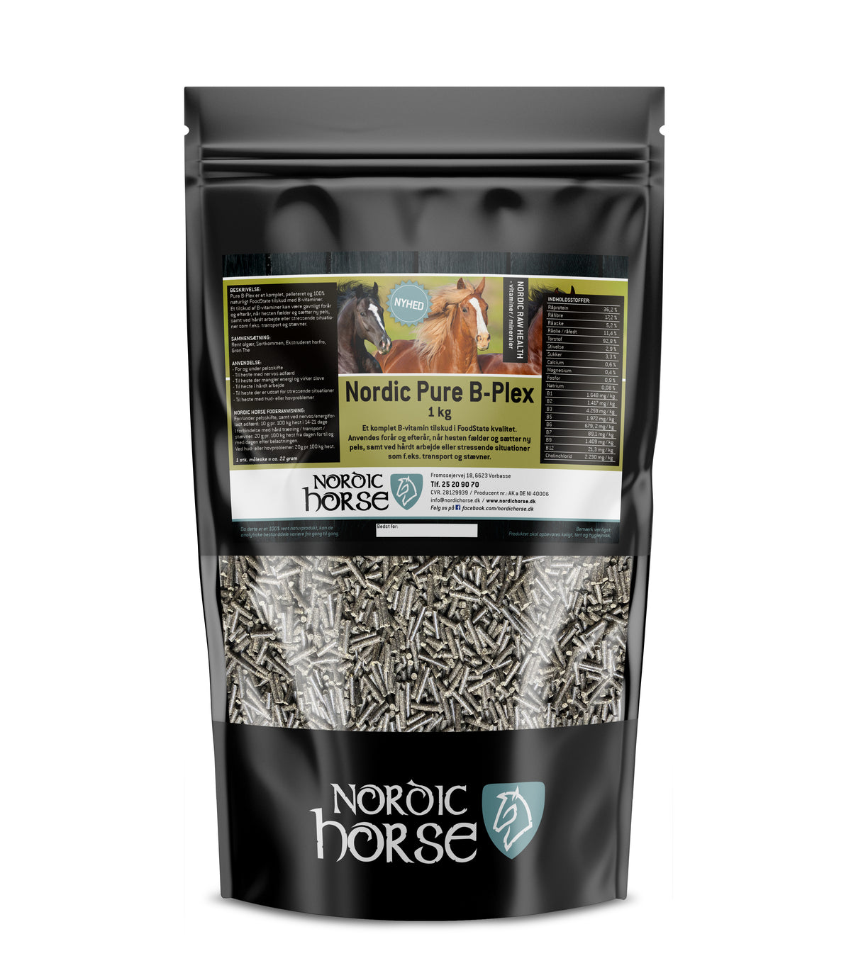 NORDIC HORSE Pure B-Plex. Pellets. 1 kg