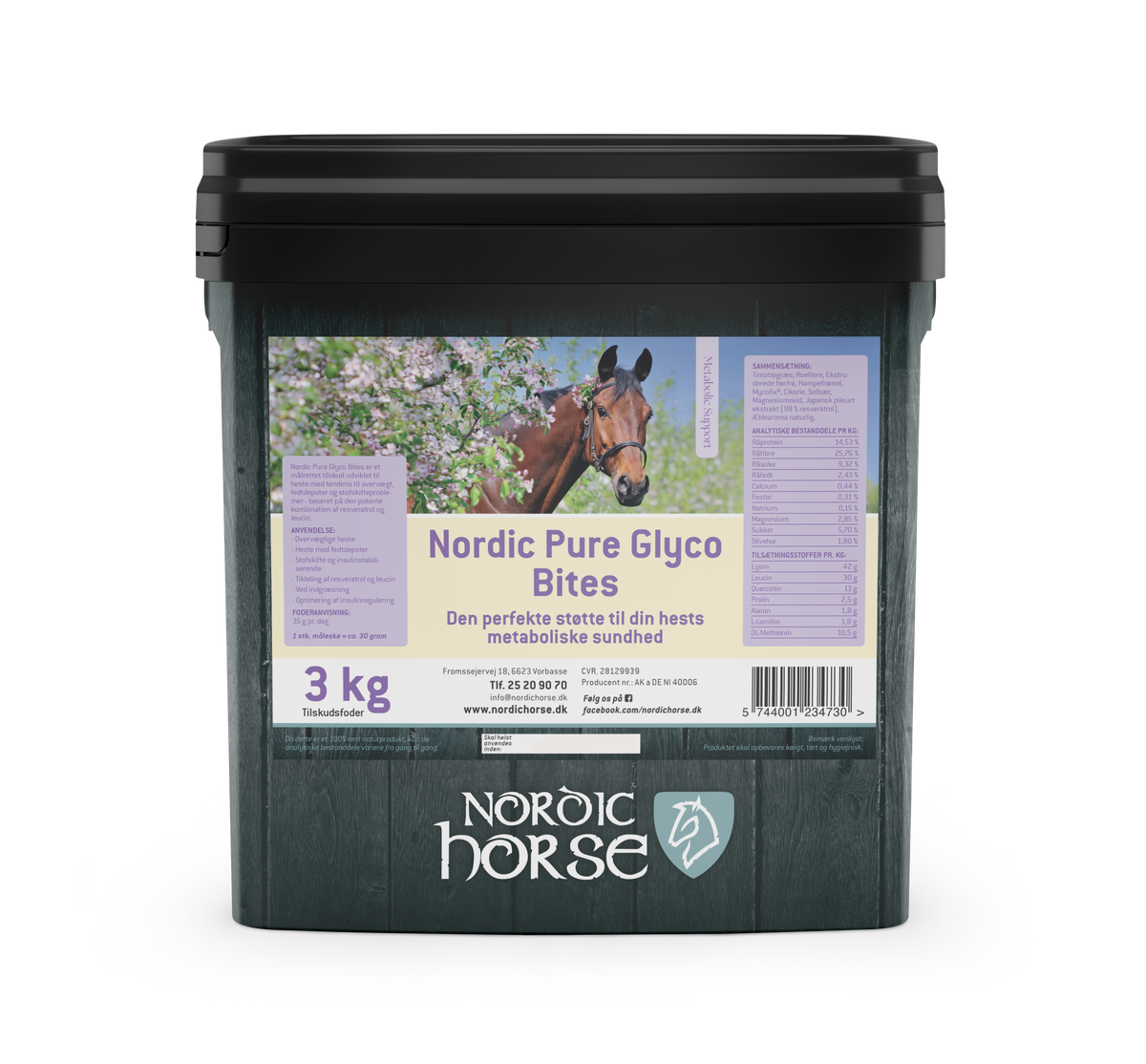 NORDIC HORSE Pure Glyco Bites. 3 kg
