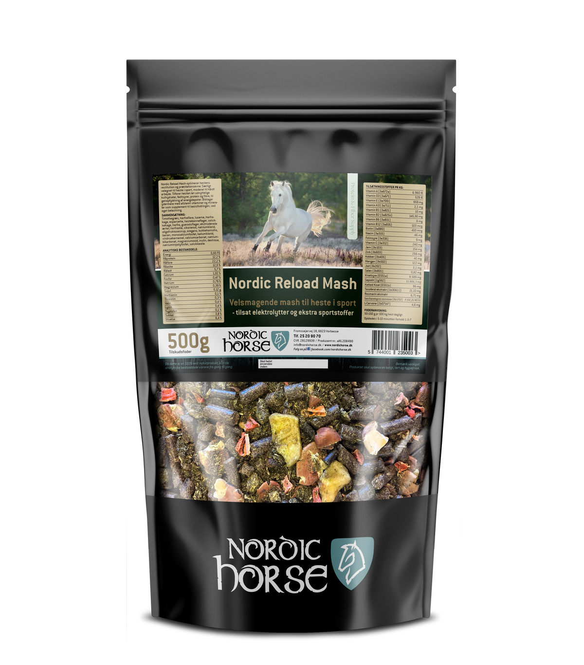 NORDIC HORSE Reload mash 500g