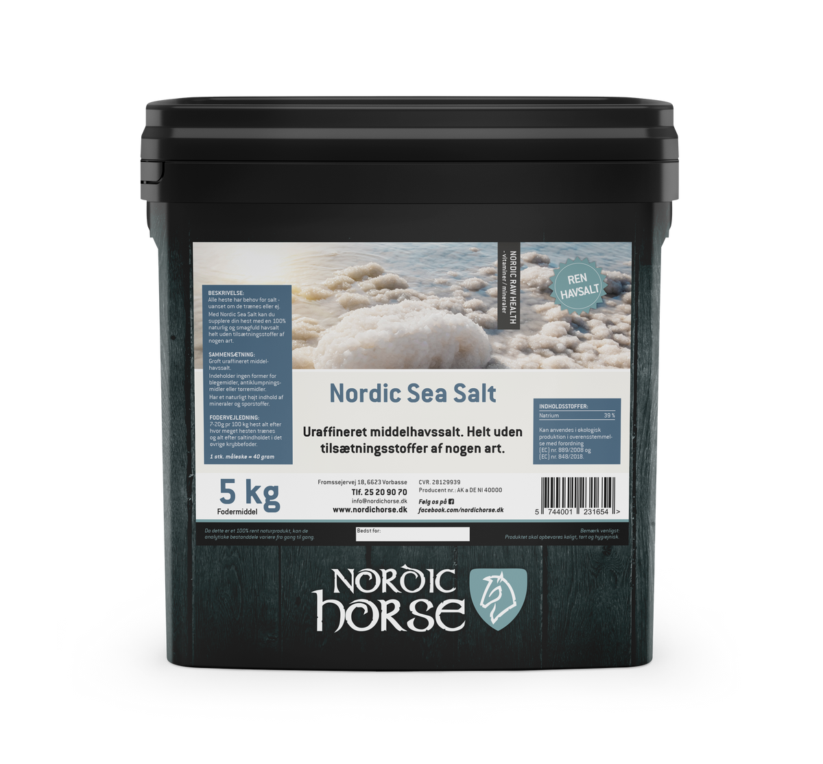 NORDIC HORSE Sea Salt. 5kg