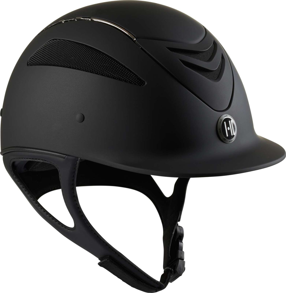 OneK Defender Pro Ridehjelm, Matt Chrome Pipe