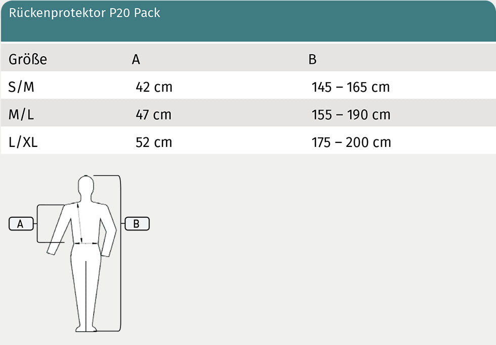 SWING Rygbeskytter P20 PACK