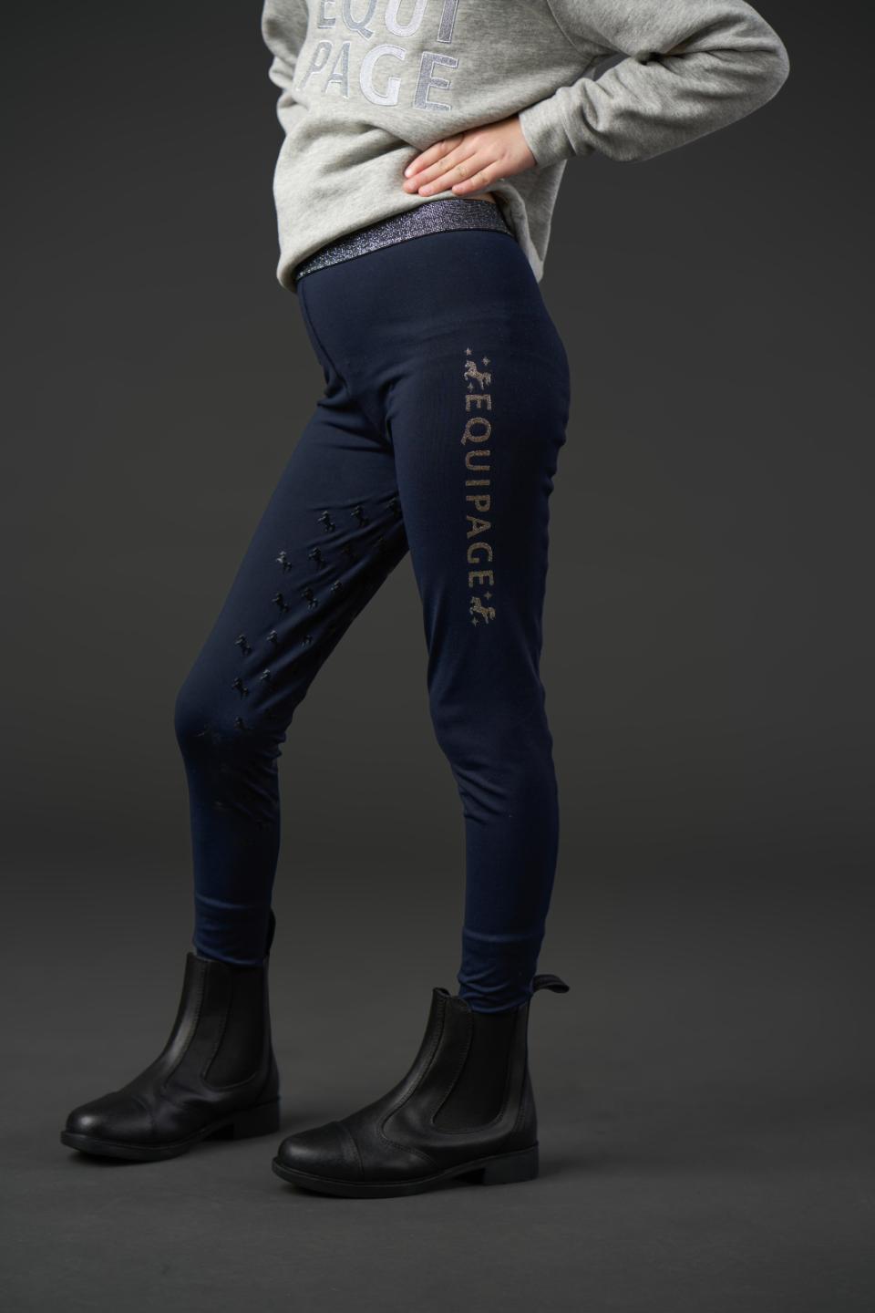 EQUIPAGE MAGGIE Ridetights. Junior. Navy