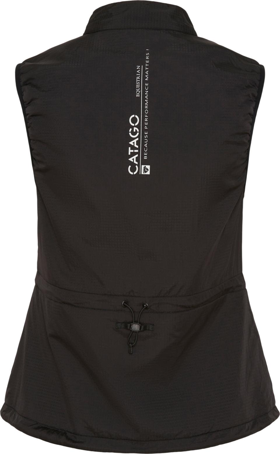 CATAGO NALA Vendbar vest. Ladies. Sort/sand