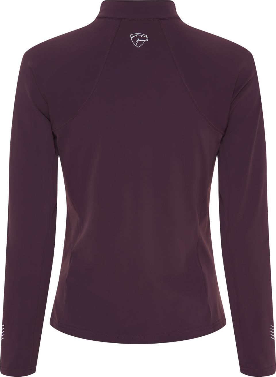 CATAGO TABITA Zip-cardigan. Plum Perfect