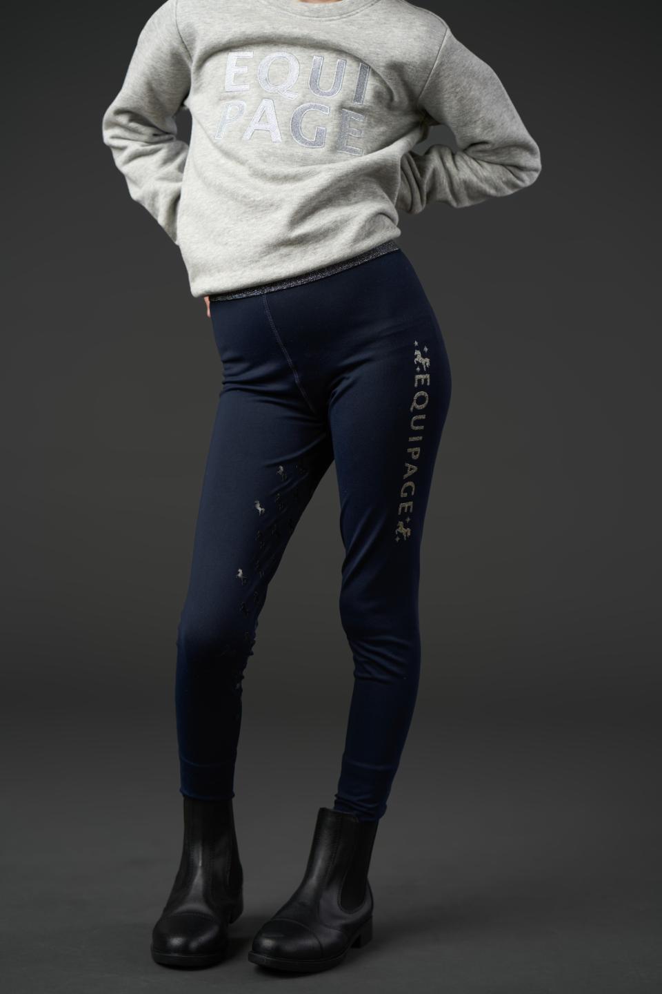 EQUIPAGE MAGGIE Ridetights. Junior. Navy