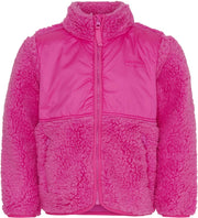 EQUIPAGE KIDS VEGA Teddy jakke. Phlox Pink