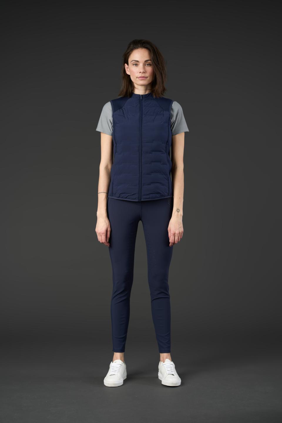 CATAGO VALA Kort ridevest. Navy