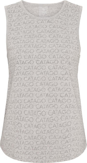 CATAGO RHYME Tanktop. Grå Melange