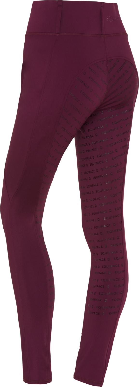 EQUIPAGE KENDRA Ridetights med full grip. Italian Plum