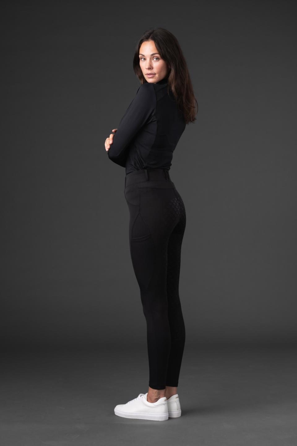CATAGO VANNA Vinterridetights. Sort