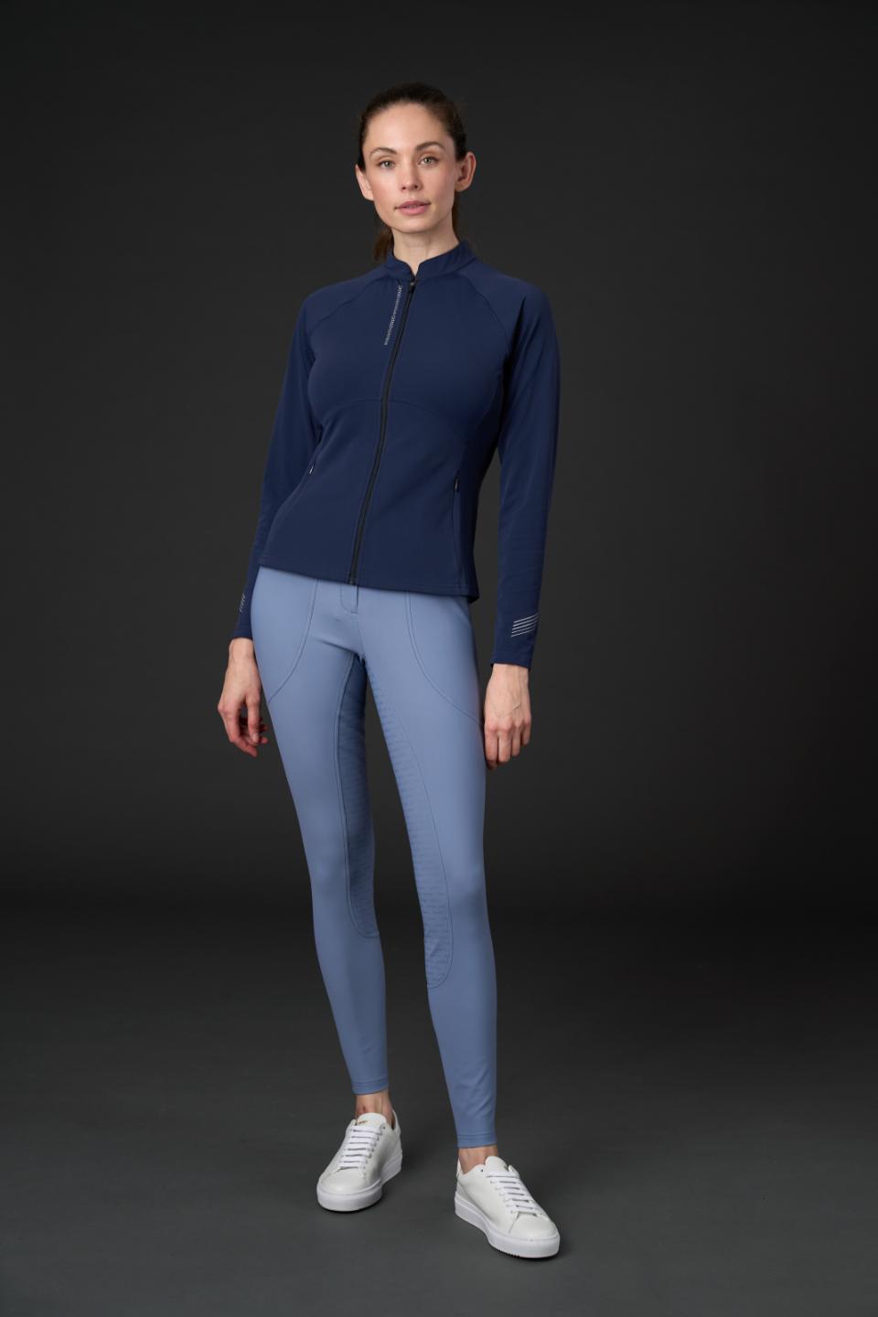 CATAGO BRETT Zip cardigan. Navy