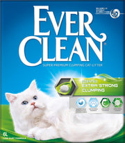 EVER CLEAN Extra Strength kattegrus. Med duft. 6L
