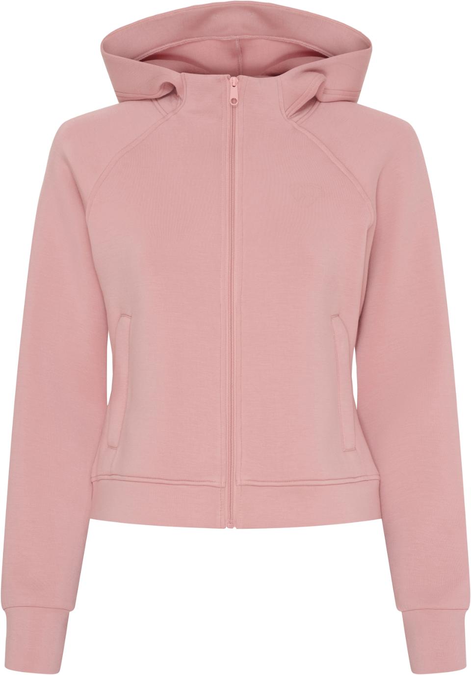 CATAGO AMARA Hoodie med lynlås. Burnished Lilac