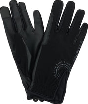 EQUIPAGE TERINA Sommerridehandsker med mesh. Sort