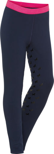 EQUIPAGE KIDS VERONA Vinterridetights. Navy