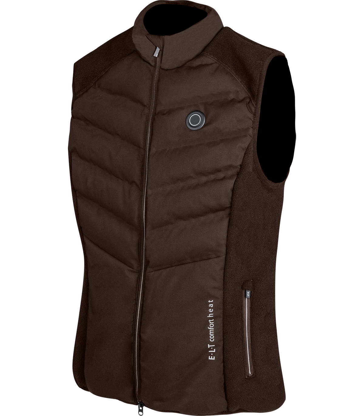 E.L.T Heated vest, comfort, espresso