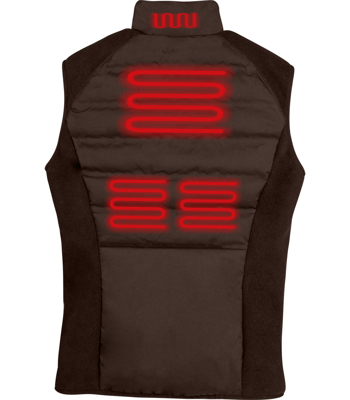E.L.T Heated vest, comfort, espresso
