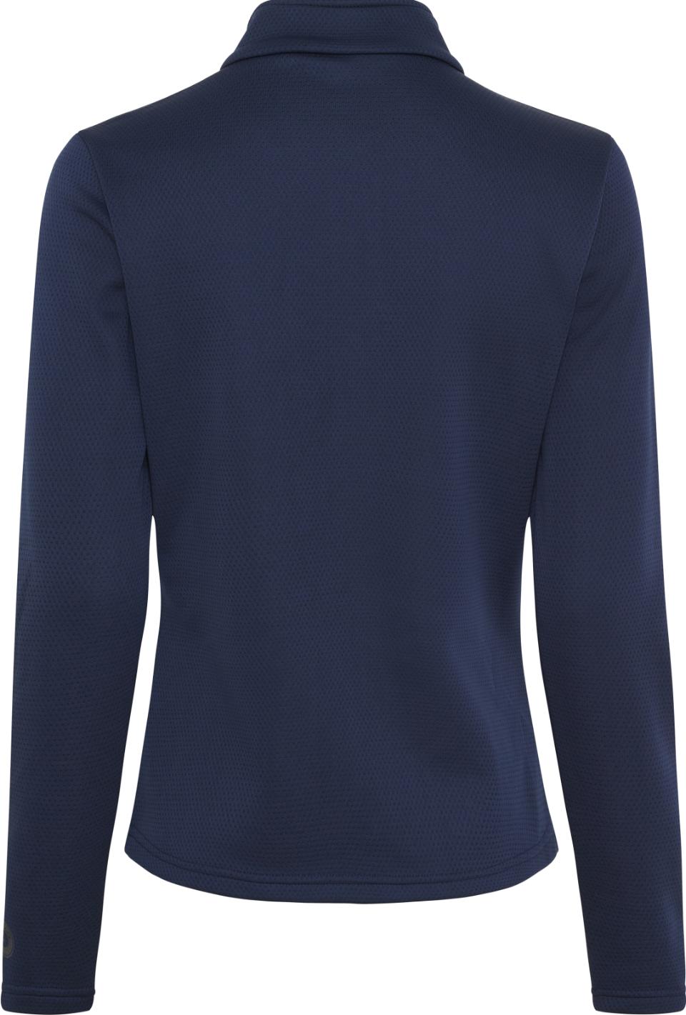 EQUIPAGE VANABE Cardigan med lynlås. Navy