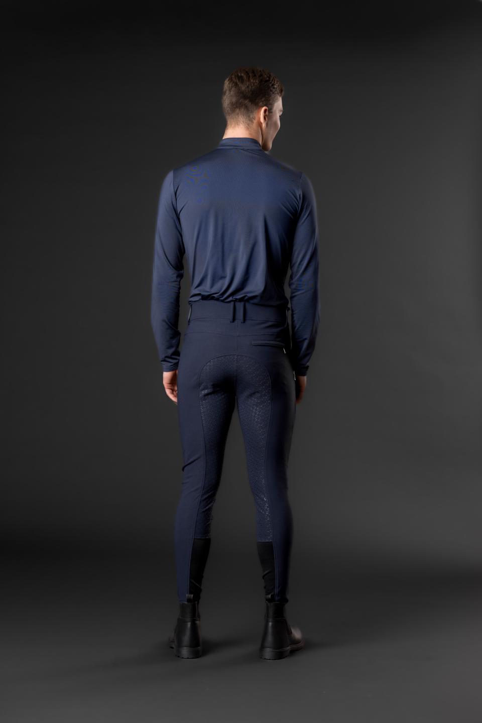 EQUIPAGE BOYS HURT Ridebukser til drenge. Navy. Med fullgrip