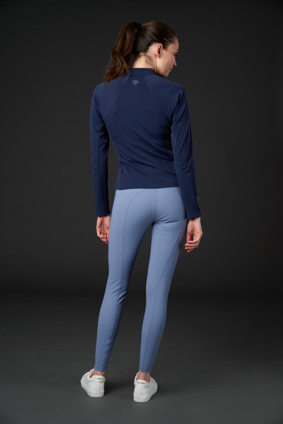CATAGO BRETT Zip cardigan. Navy