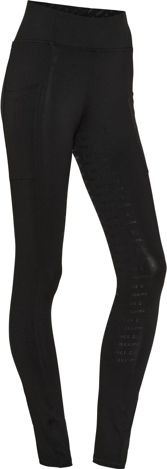 EQUIPAGE ADDISON Sommer ridetights. Sort