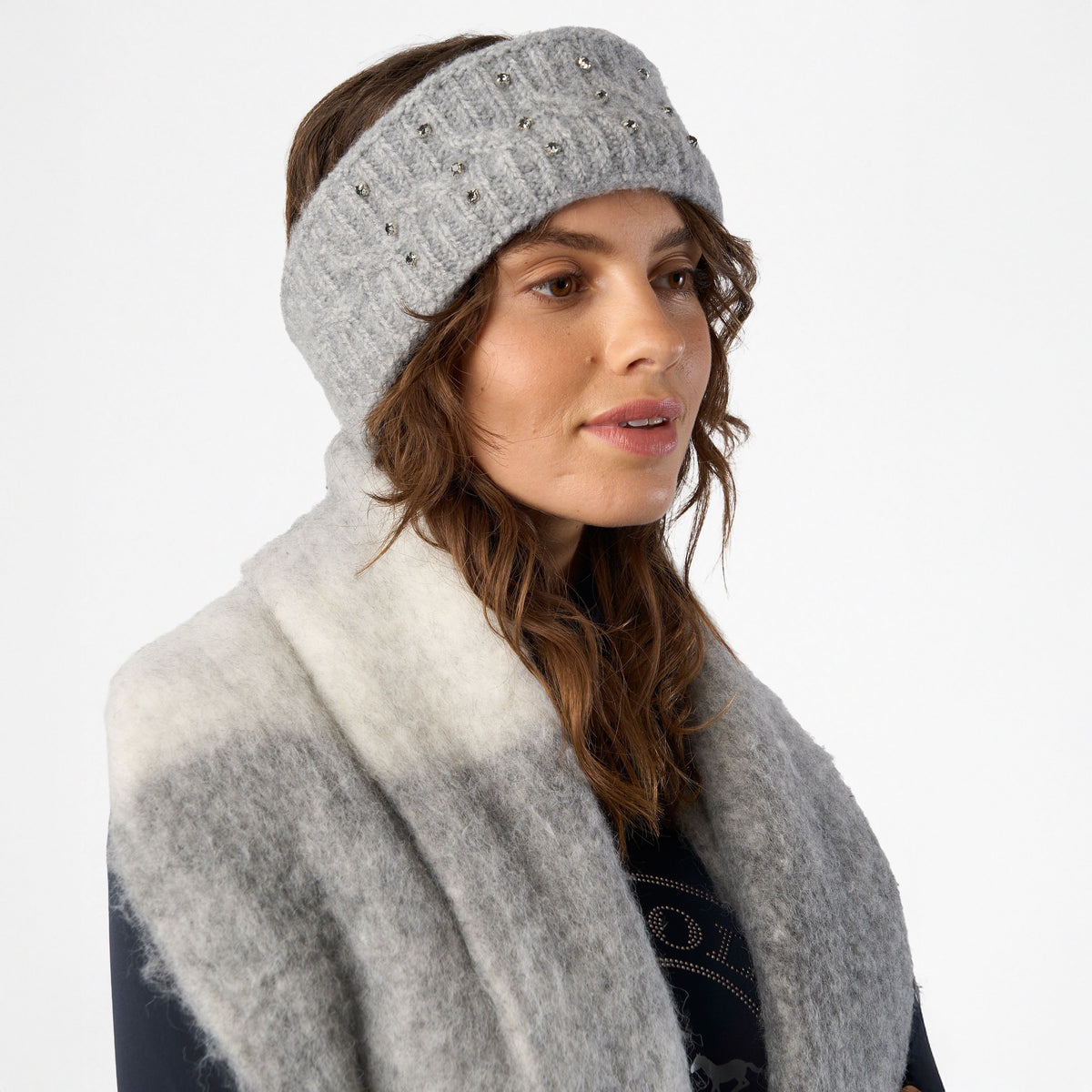 HV Polo headband, nova grey heather