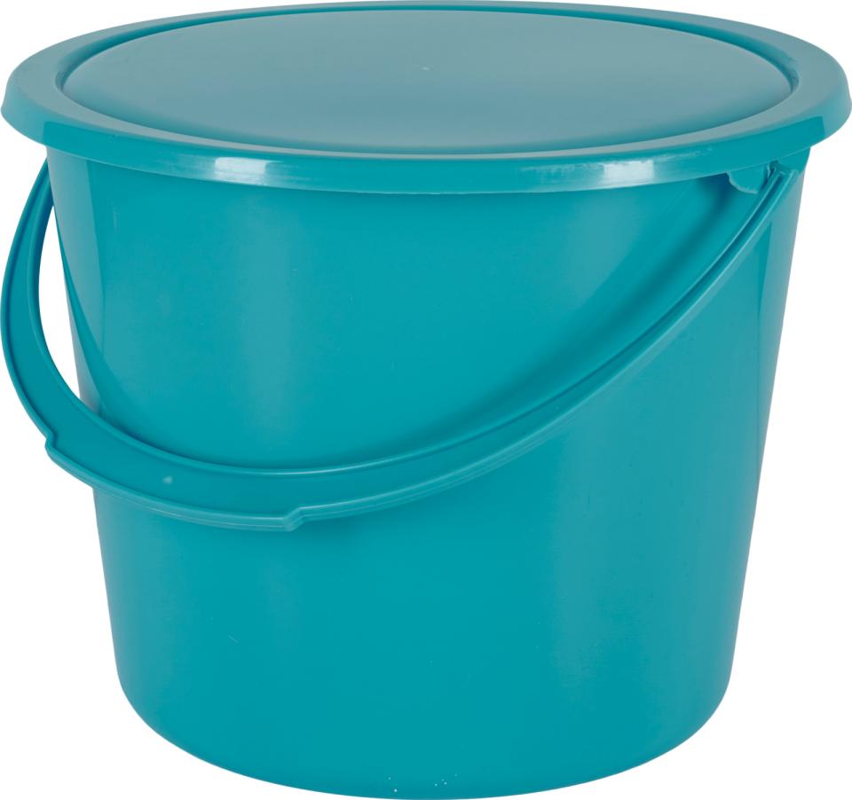 HORSEGUARD Spand med låg. 8 liter. Turkis