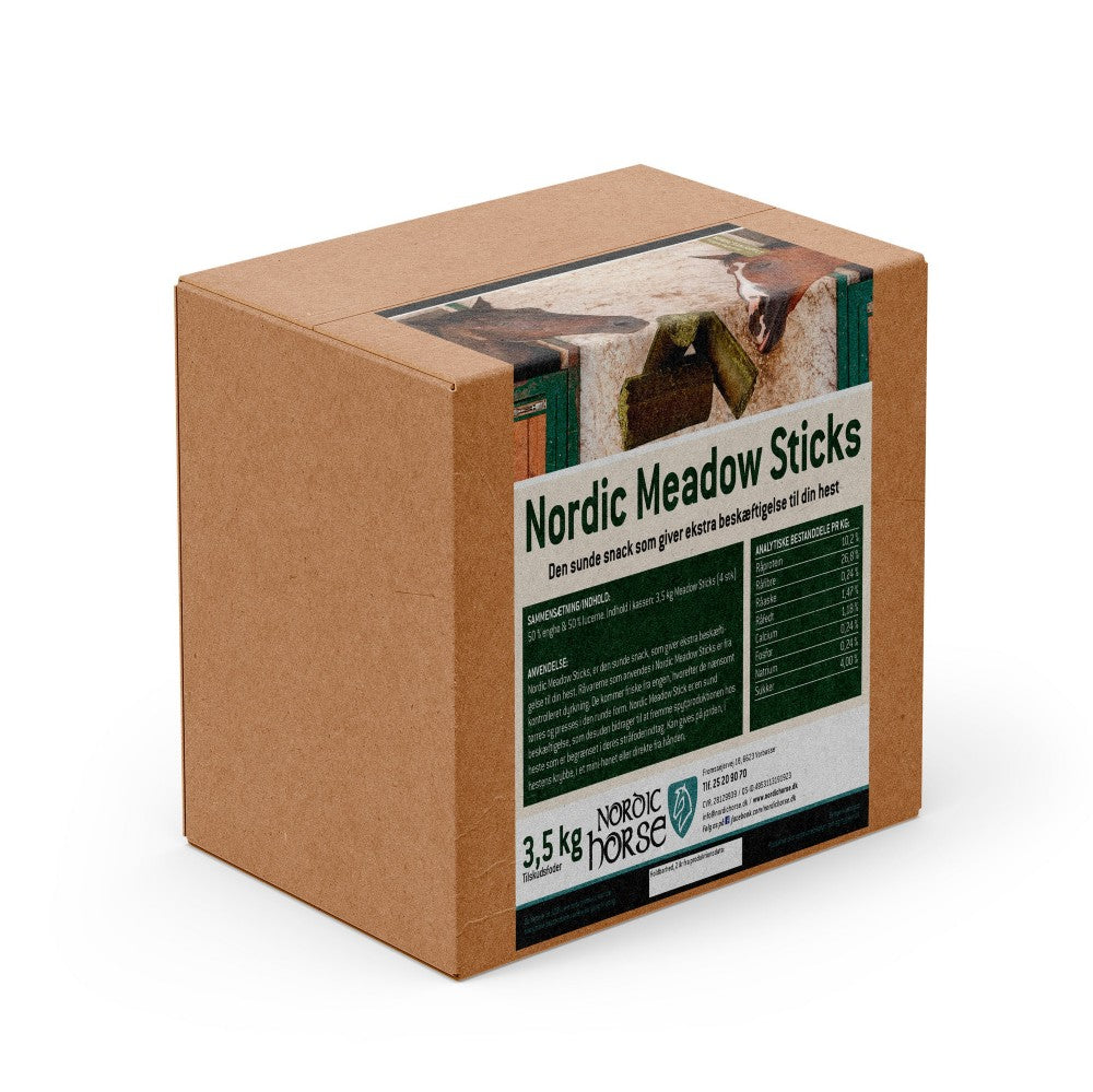 NORDIC HORSE Meadow Sticks. 4 stk. 100% Enghø