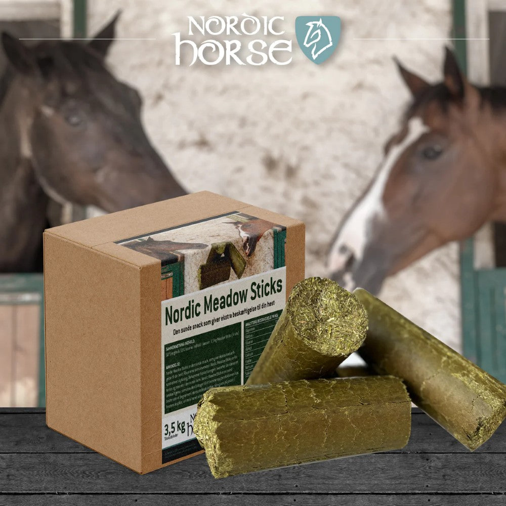 NORDIC HORSE Meadow Sticks. 4 stk. 100% Enghø
