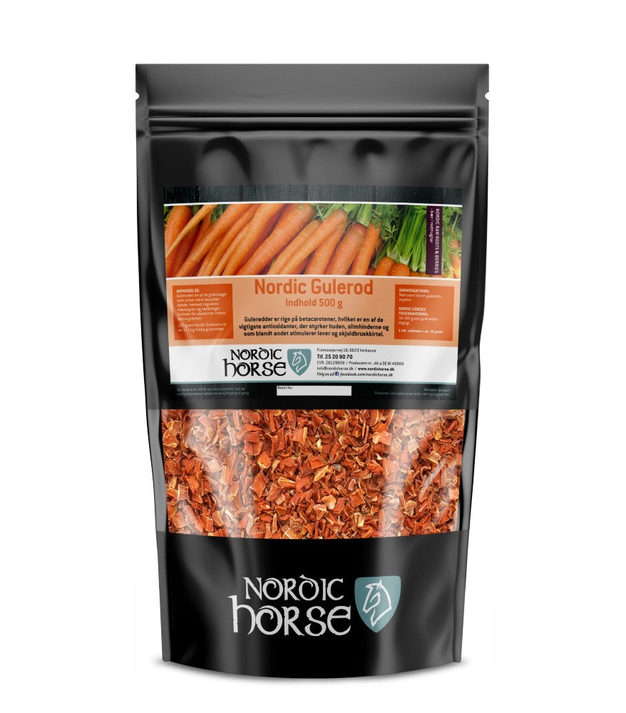 NORDIC HORSE Gulerod. 500g