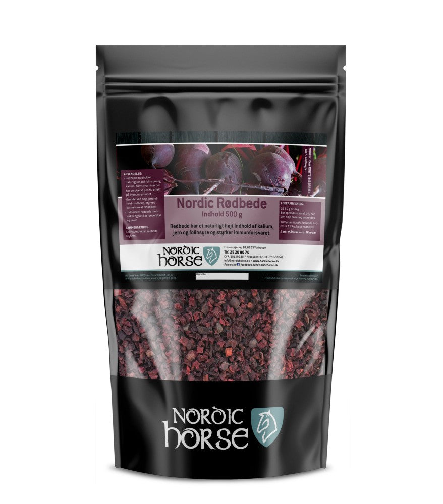 NORDIC HORSE Rødbede. 500g