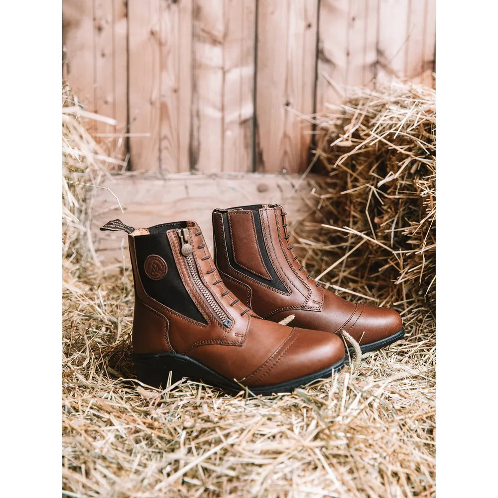 MOUNTAIN HORSE Valkyria side zip, Støvle Brun/Sort